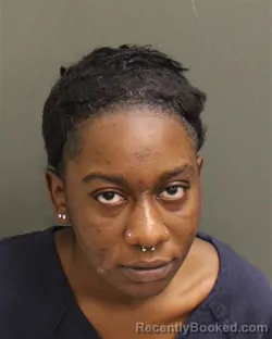 Mugshot of Lashunda Yakeria Alic Bell booked in Orange County, Florida on July 27, 2026