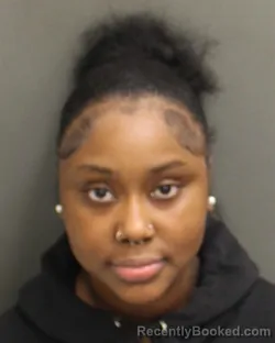 Mugshot of Sariyah Gsanae Smith booked in Orange County, Florida on July 27, 2026