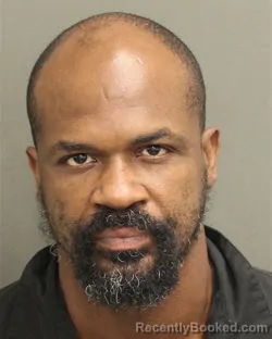 Mugshot of Antonio Carlos Montgomery booked in Orange County, Florida on July 27, 2026