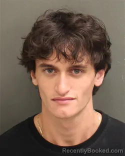 Mugshot of Blake Thomas Marchetto booked in Orange County, Florida on July 28, 2026