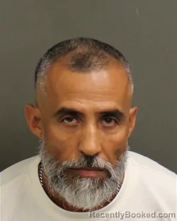 Mugshot of Alejandro Pedraza booked in Orange County, Florida on July 28, 2026