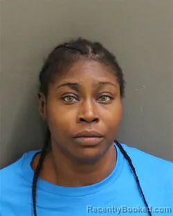 Mugshot of Shaniqua Lucille Sykes booked in Orange County, Florida on July 28, 2026