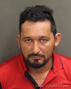 Mugshot of Fridi Javier Turciosmiranda booked in Orange County, Florida on July 28, 2026
