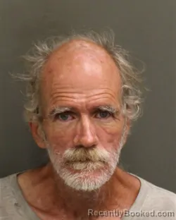Mugshot of Tad Leroy Sherrin booked in Orange County, Florida on July 28, 2026