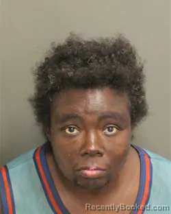 Mugshot of Felicia Rashell Davis booked in Orange County, Florida on July 28, 2026