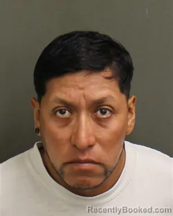 Mugshot of Noe Filogonio Gutierrezbartolon booked in Orange County, Florida on July 28, 2026