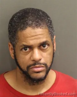 Mugshot of Gregory Joel Hernandez booked in Orange County, Florida on July 29, 2026
