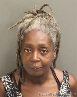 Mugshot of Chaunet Jenese Hampton booked in Orange County, Florida on July 29, 2026