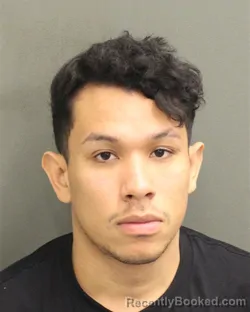 Mugshot of Gean Franco Gonzalez booked in Orange County, Florida on July 29, 2026