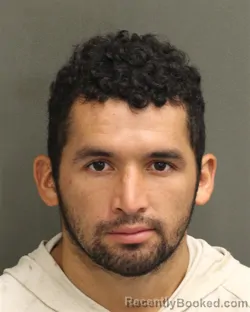Mugshot of Orlin Alfredo Colindresrodriguez booked in Orange County, Florida on July 29, 2026