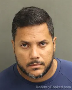 Mugshot of Fillipe Demelo Sousa booked in Orange County, Florida on July 29, 2026