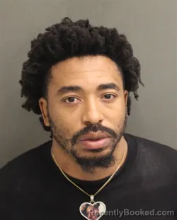 Mugshot of Javon Dontay Marshall booked in Orange County, Florida on July 29, 2026