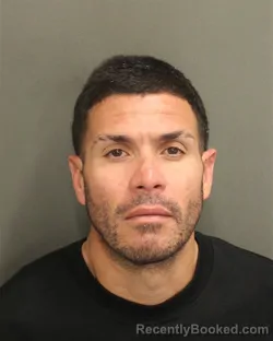 Mugshot of Ruben Arnaldo Delgadorivera booked in Orange County, Florida on July 29, 2026