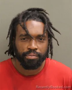 Mugshot of Taivon Dronte Harris booked in Orange County, Florida on July 30, 2026