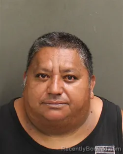 Mugshot of Oscar Antonio Caballerosoler booked in Orange County, Florida on July 30, 2026
