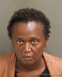 Mugshot of Laterria Vontrice Williams booked in Orange County, Florida on July 30, 2026