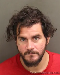 Mugshot of Terance Marcelo Rodriguez booked in Orange County, Florida on July 30, 2026