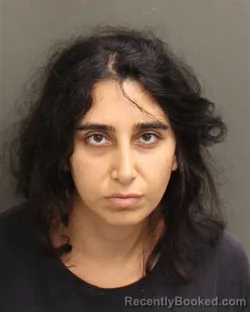 Mugshot of AVITAL BITA SIMANIAN booked in Orange County, Florida on July 30, 2026