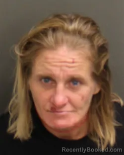 Mugshot of Amanda Darlene Thomas booked in Orange County, Florida on July 31, 2026
