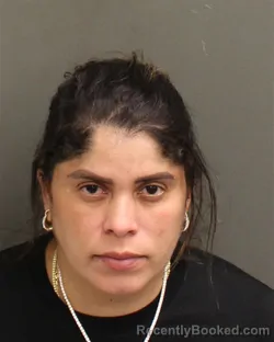 Mugshot of Mercedes Karen Ramirezdebrown booked in Orange County, Florida on July 31, 2026