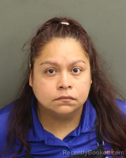 Mugshot of Anahi Sanchezramirez booked in Orange County, Florida on July 31, 2026