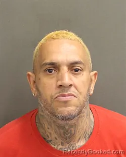 Mugshot of Miguel Angel Mendez booked in Orange County, Florida on July 31, 2026
