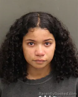Mugshot of Asiya Sangene Lora Harper booked in Orange County, Florida on July 31, 2026