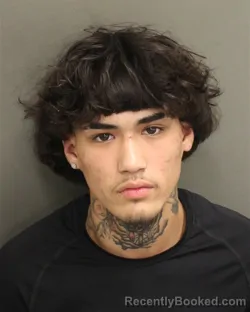 Mugshot of Mateo Sylas Figueroa booked in Orange County, Florida on July 31, 2026