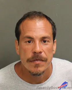 Mugshot of Christopher Manuel Valentin Espinosa booked in Orange County, Florida on August 1, 2026