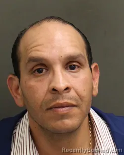 Mugshot of Melvin Javier Navarroguerrero booked in Orange County, Florida on August 1, 2026