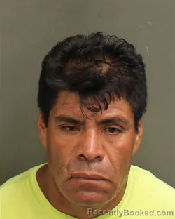 Mugshot of Sabas Serranojarillo booked in Orange County, Florida on August 1, 2026