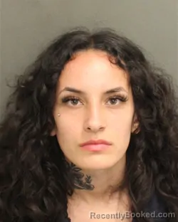 Mugshot of Selena Lee Davila booked in Orange County, Florida on August 1, 2026