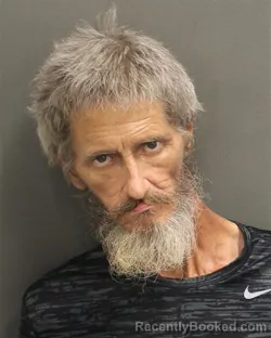 Mugshot of Aaron Burke booked in Orange County, Florida on August 1, 2026
