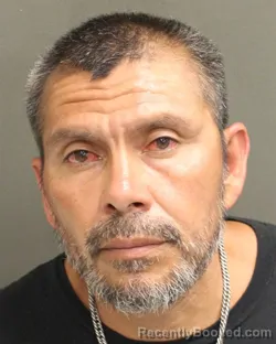 Mugshot of Martin Rojas Diaz booked in Orange County, Florida on August 1, 2026