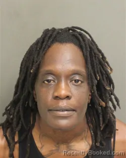 Mugshot of Rosalyne Ann Lampkins booked in Orange County, Florida on August 1, 2026