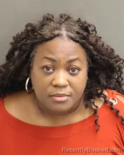 Mugshot of Kimberly Natasha Vanderbilt booked in Orange County, Florida on August 2, 2026