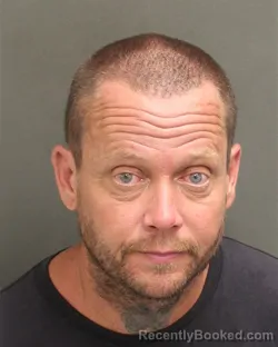 Mugshot of Carl Matthew Pearson booked in Orange County, Florida on August 2, 2026