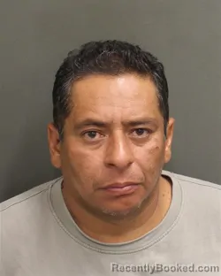 Mugshot of Maykells Eduardo Rullierruiz booked in Orange County, Florida on August 2, 2026