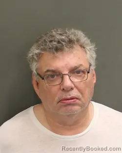 Mugshot of Christopher Nicholas Lafrance booked in Orange County, Florida on August 2, 2026