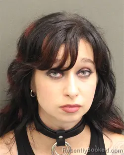 Mugshot of Madalena Grace Cupo booked in Orange County, Florida on August 2, 2026