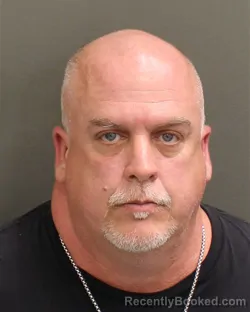 Mugshot of Donald Willis Jr Davis booked in Orange County, Florida on August 2, 2026