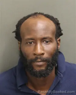 Mugshot of Daniel Eric Mighty booked in Orange County, Florida on August 2, 2026