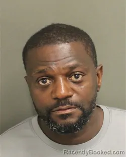Mugshot of Tavares Andrell Swinton booked in Orange County, Florida on August 2, 2026