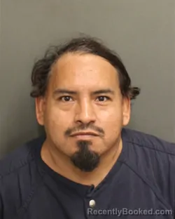 Mugshot of Bernardino Martinezlopez booked in Orange County, Florida on August 2, 2026