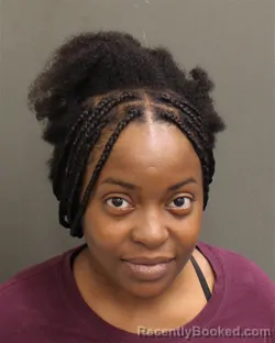 Mugshot of Azaria Moriah Gonsalvesbarreiro booked in Orange County, Florida on August 3, 2026