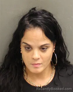 Mugshot of Yamilla Duran booked in Orange County, Florida on August 3, 2026
