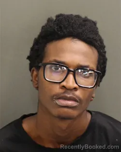 Mugshot of Robert Jamal Browne booked in Orange County, Florida on August 3, 2026