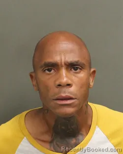 Mugshot of Randie Ii Chapell booked in Orange County, Florida on August 3, 2026