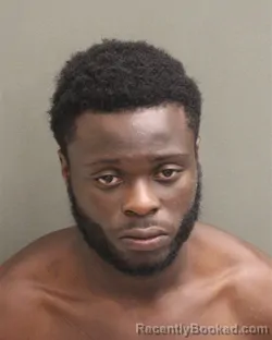 Mugshot of Tavaris Deontae Bauvois booked in Orange County, Florida on August 3, 2026
