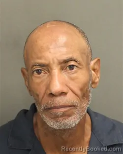 Mugshot of Roger Love booked in Orange County, Florida on August 3, 2026